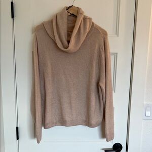 H&M Dusty Rose Cowl Neck Sweater